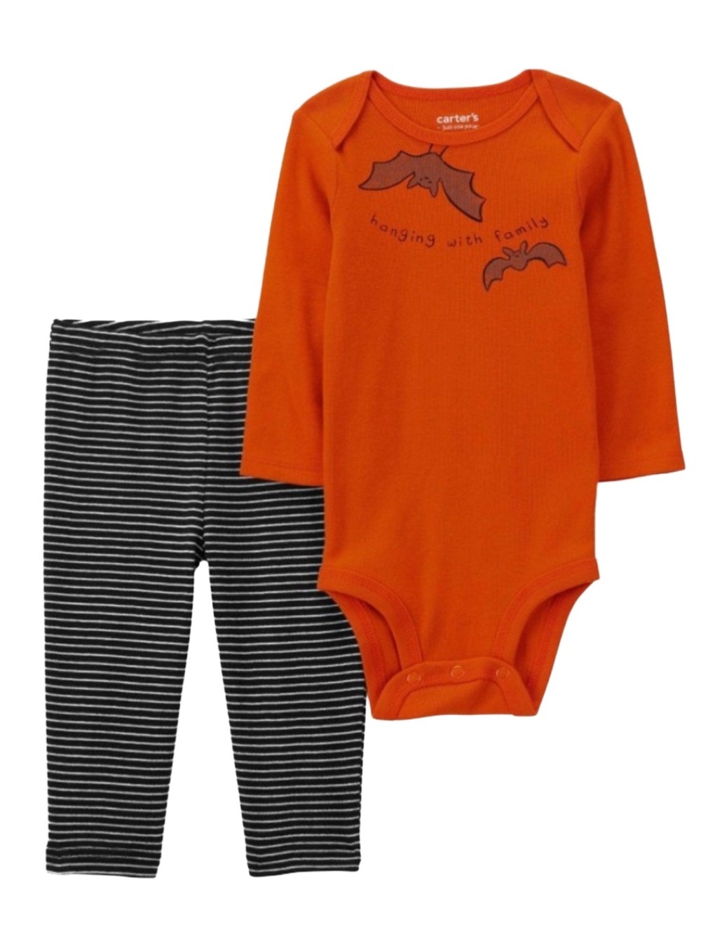 CARTER’S 2 PC HANGING WITH FAMILY PANTS SET - VARIOUS SIZES (NEW WITH TAGS) A6